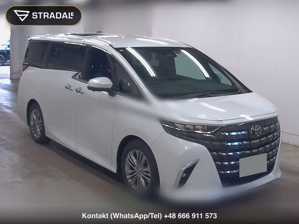 TOYOTA ALPHARD Z 2025, aukcja z Japonii, zdjęcie 1