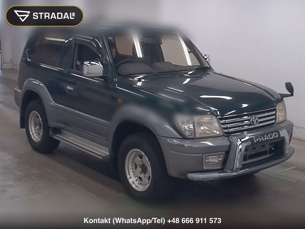 TOYOTA LAND CRUISER PRADO 3D 4WD RZ 2000, aukcja z Japonii, zdjęcie 1