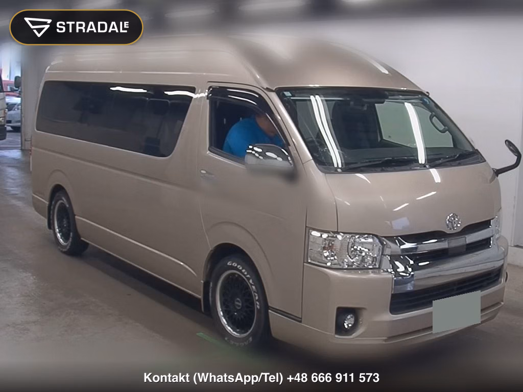 TOYOTA HIACE WAGON 4D 4WD GRAND CABIN 2019, aukcja z Japonii, zdjęcie 1