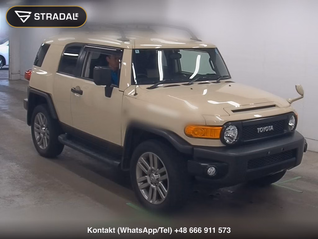 TOYOTA FJ CRUISER 4WD FINAL EDITION 2017, aukcja z Japonii, zdjęcie 1