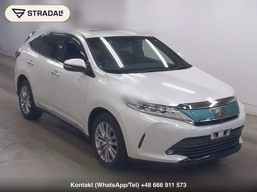 TOYOTA HARRIER PROGRESS 2017, aukcja z Japonii, zdjęcie 1