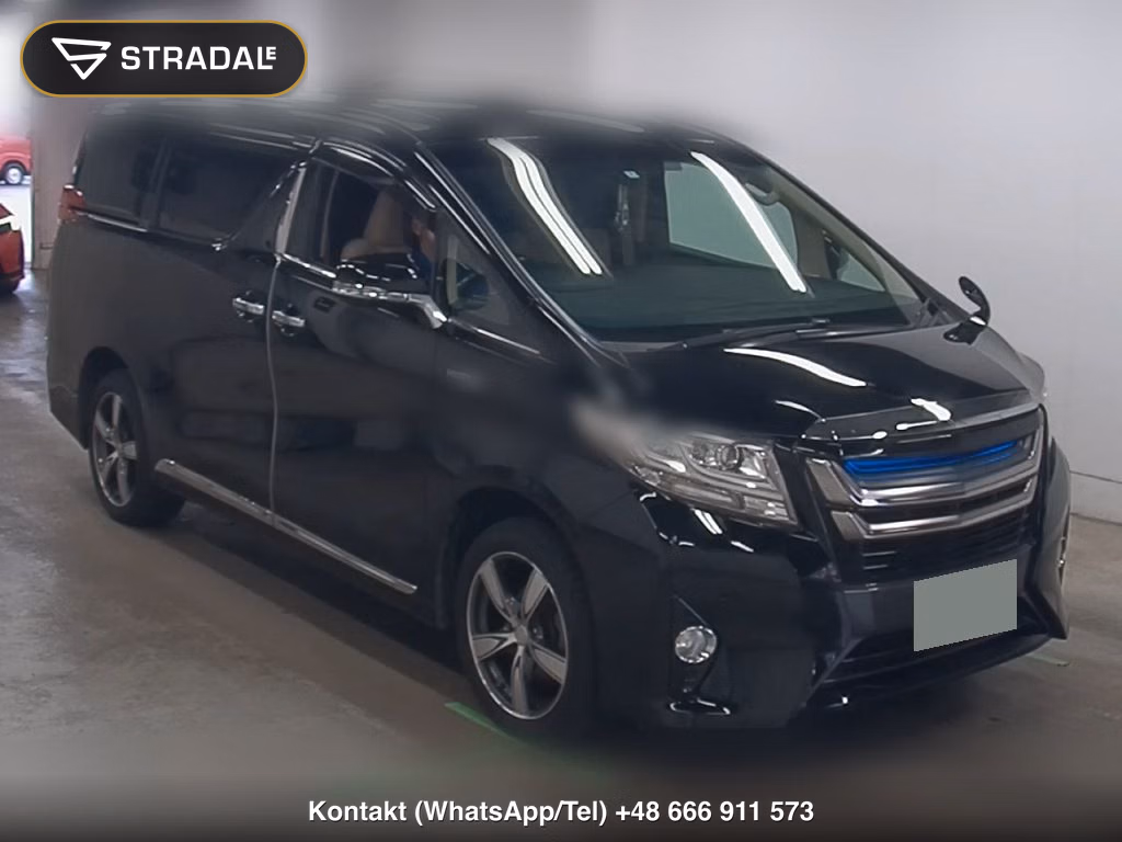 TOYOTA ALPHARD HYBRID 4WD X 2015, aukcja z Japonii, zdjęcie 1