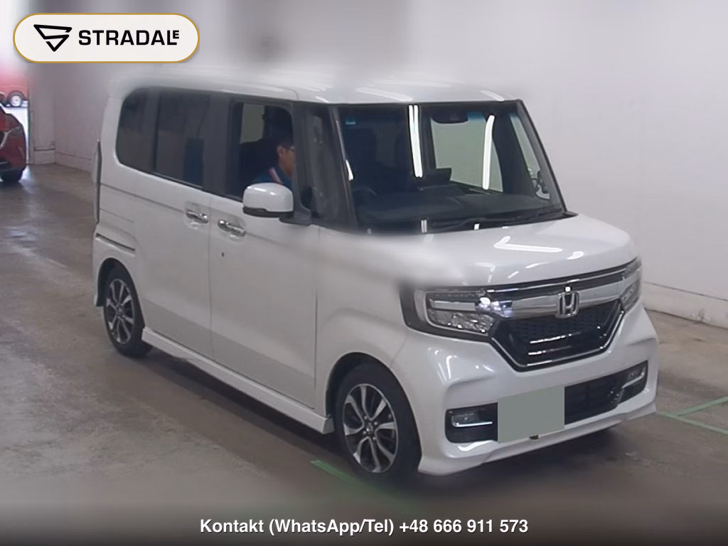 HONDA N-BOX CUSTOM G･L HONDA SENSING 2021, aukcja z Japonii, zdjęcie 1