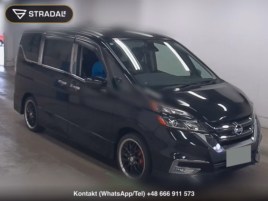 NISSAN SERENA 5D HIGHWAY STAR V SELECTION 2018, aukcja z Japonii, zdjęcie 1