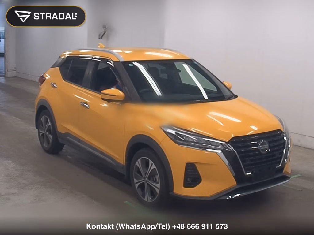 NISSAN KICKS 5D X 2021, aukcja z Japonii, zdjęcie 1