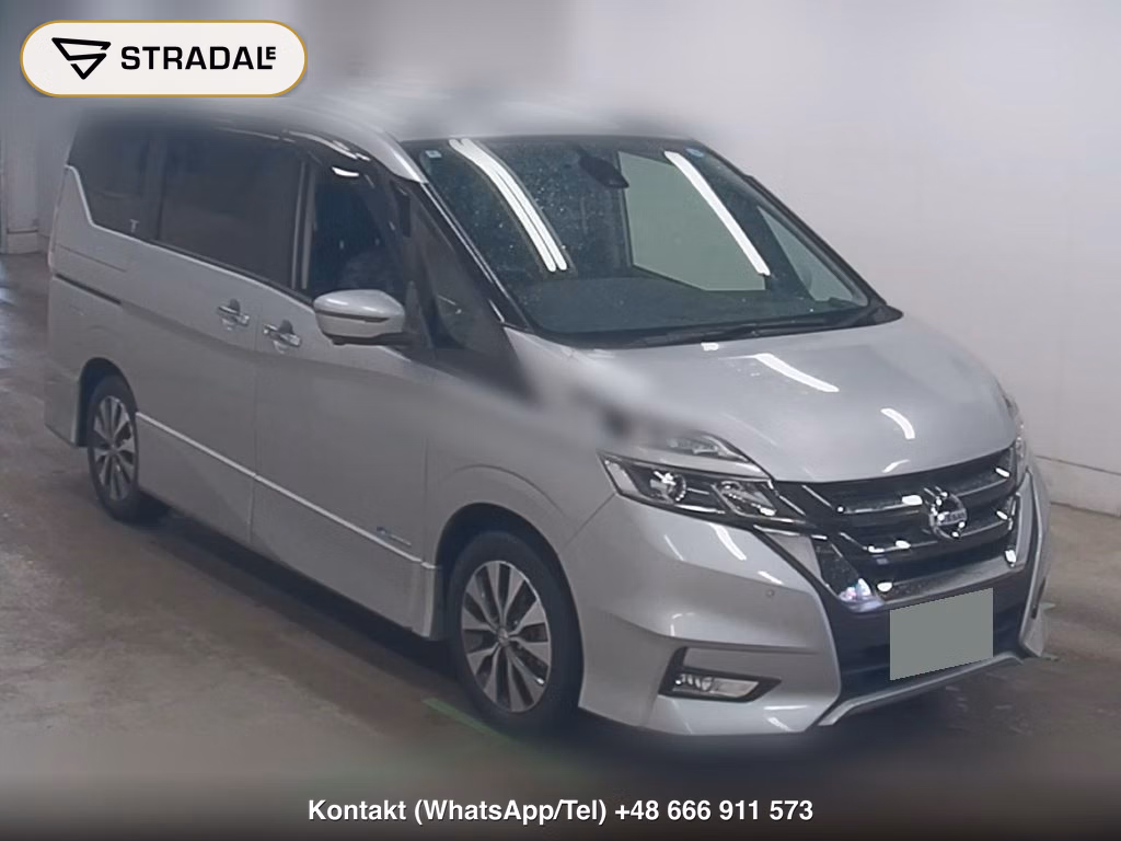 NISSAN SERENA 5D HIGHWAY STAR G 2018, aukcja z Japonii, zdjęcie 1