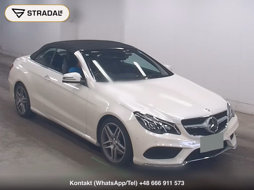 MERCEDES BENZ E-CLASS OP E250 CABRIOLET AMG SPORTS PACKAGE 2015, aukcja z Japonii, zdjęcie 1