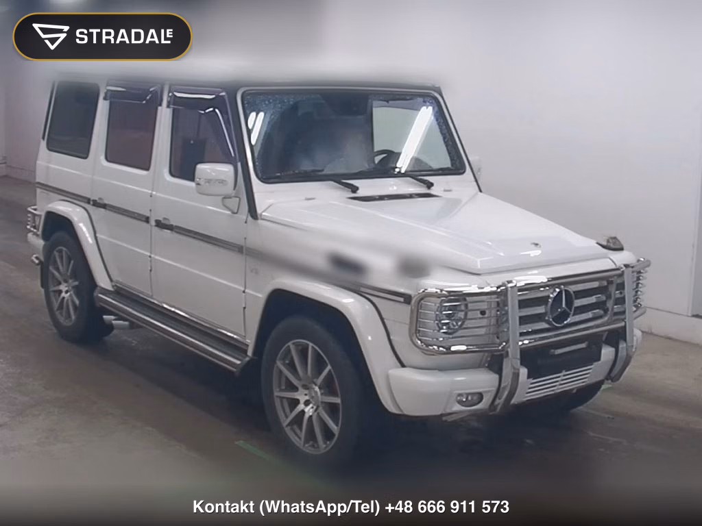 MERCEDES BENZ G-CLASS 5D 4WD G55L AMG 2001, aukcja z Japonii, zdjęcie 1