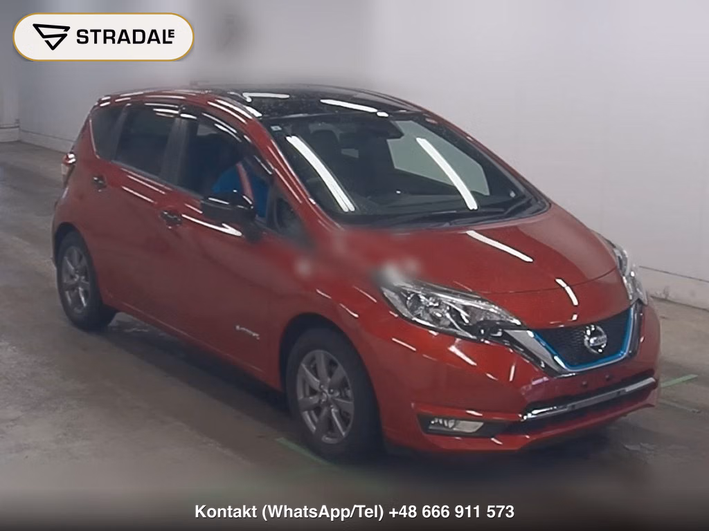 NISSAN NOTE E-POWER MEDALIST BLACK ARROW 2019, aukcja z Japonii, zdjęcie 1