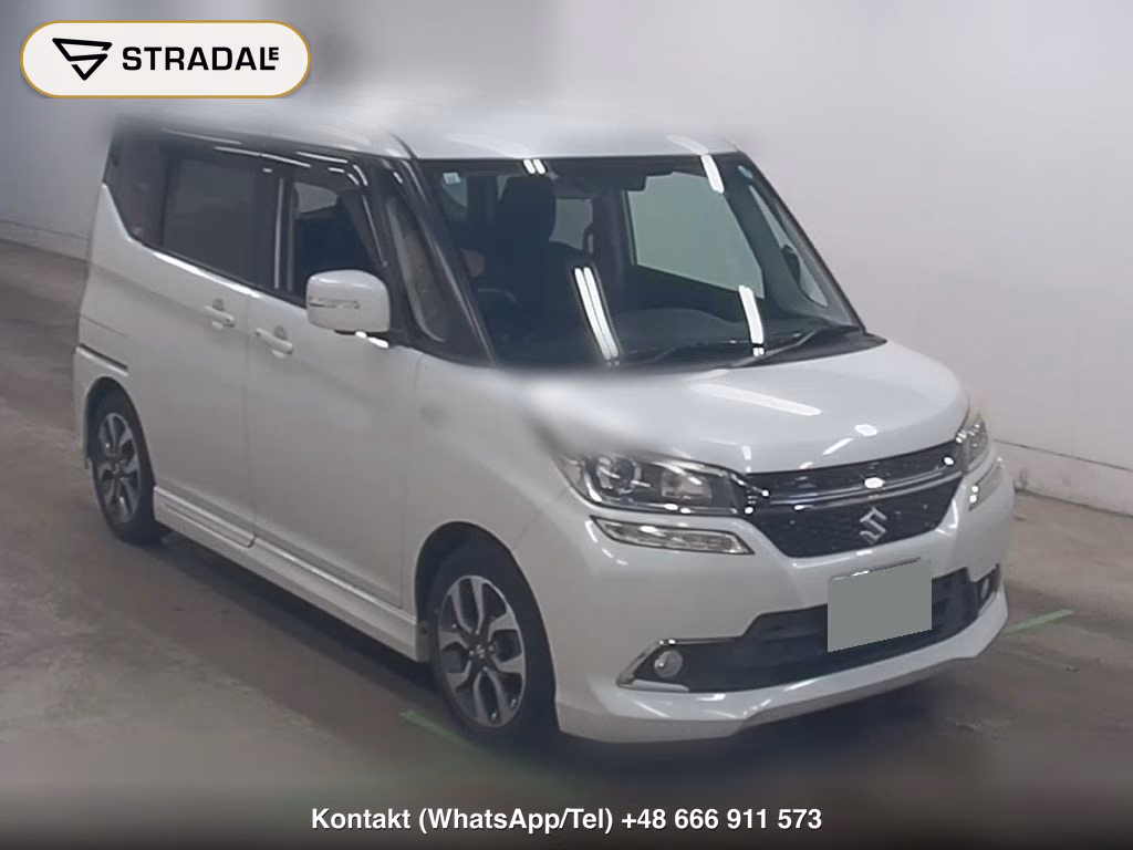 SUZUKI SOLIO BANDIT 4WD HYBRID MV 2015, aukcja z Japonii, zdjęcie 1