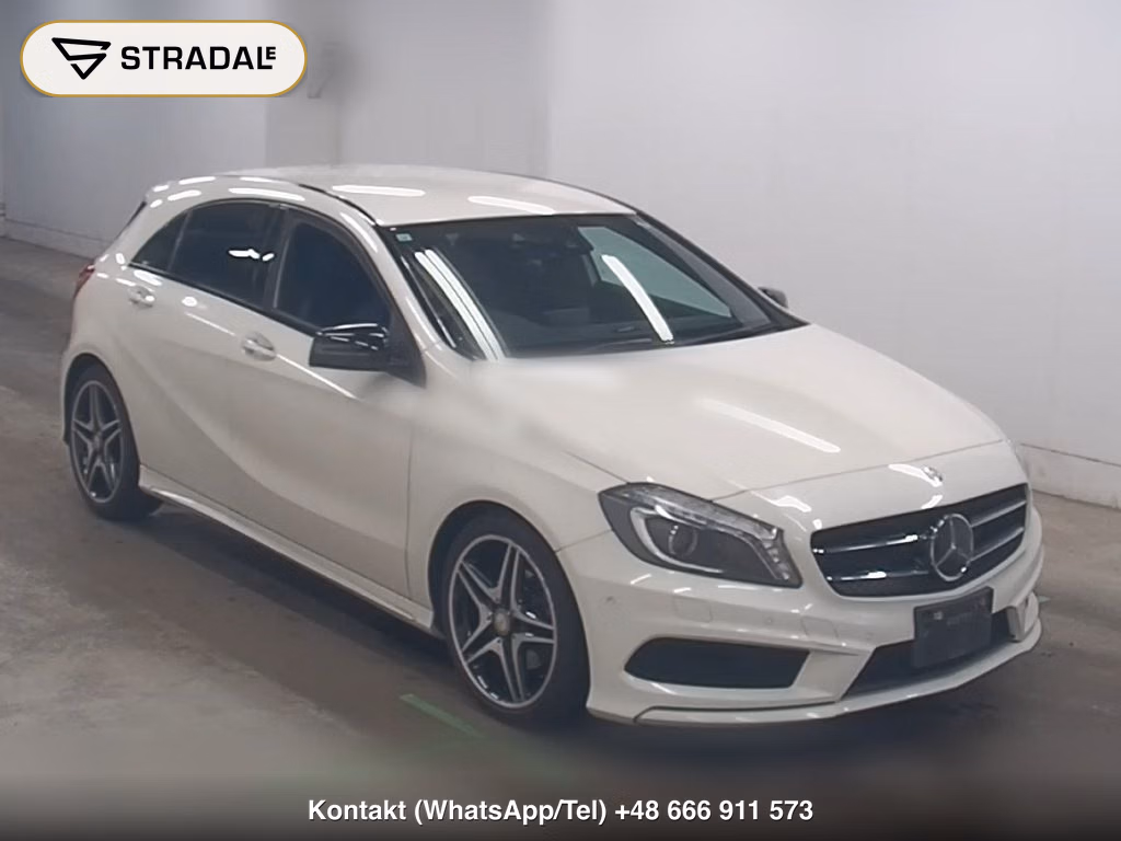 MERCEDES BENZ A-CLASS A180 SPORTS NIGHT PACKAGE PULS 2015, aukcja z Japonii, zdjęcie 1