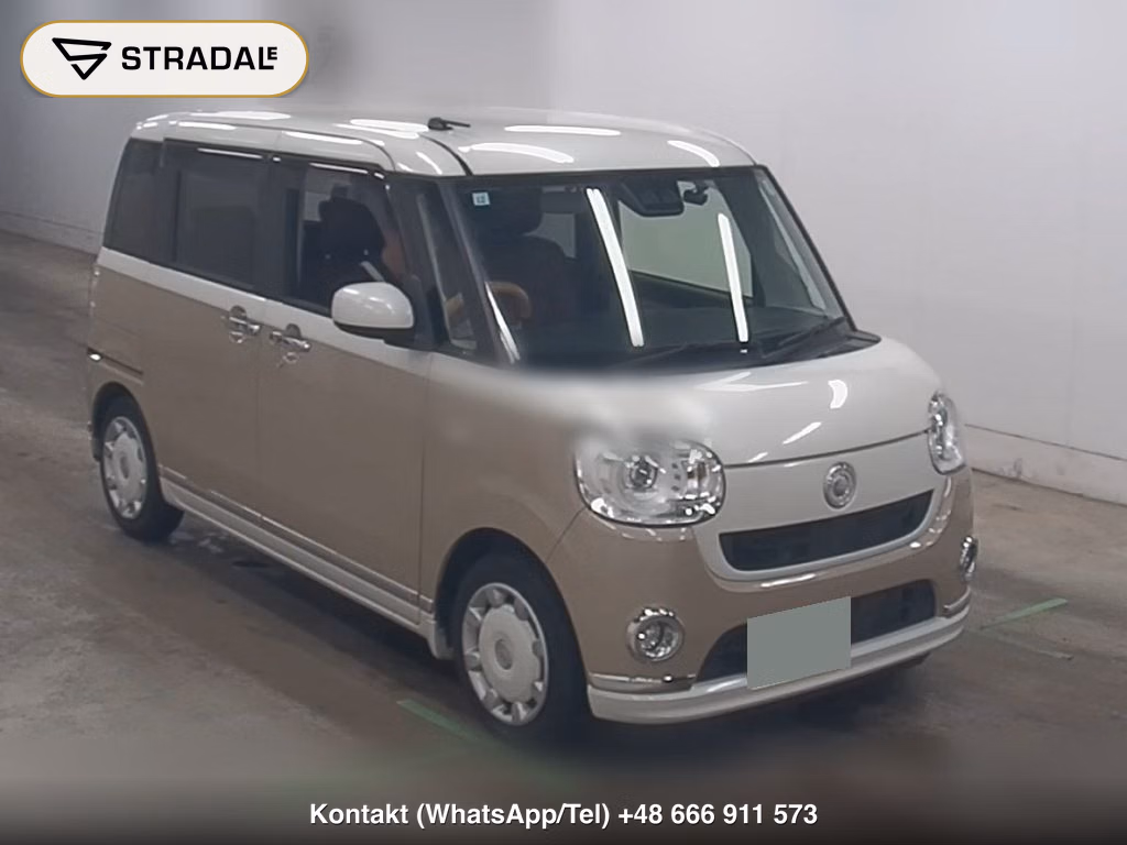 DAIHATSU MOVE CANBUS G MAKEUP SAⅢ 2017, aukcja z Japonii, zdjęcie 1