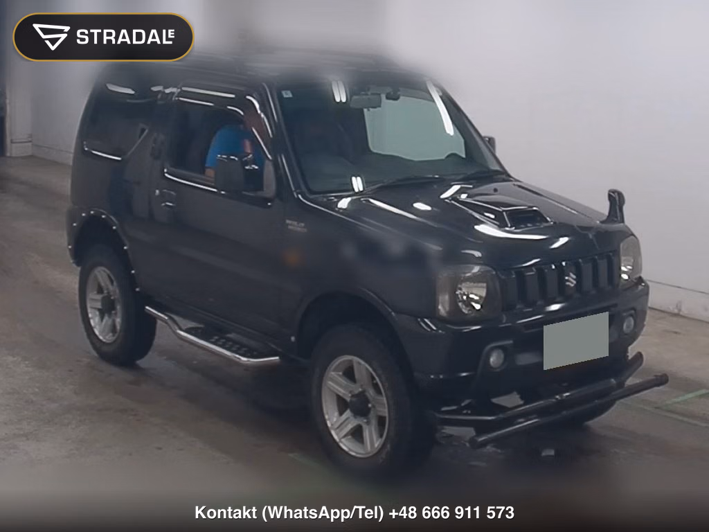 SUZUKI JIMNY 3D 4WD WILD WIND 2008, aukcja z Japonii, zdjęcie 1