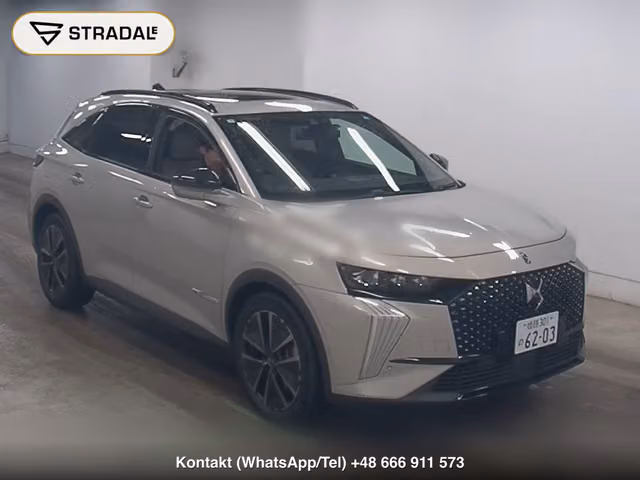 DS AUTOMOBILES DS7 4WD ESPRIT DE VOYAGE E-TENSE 4X4 2023, samochód z aukcji Japonii