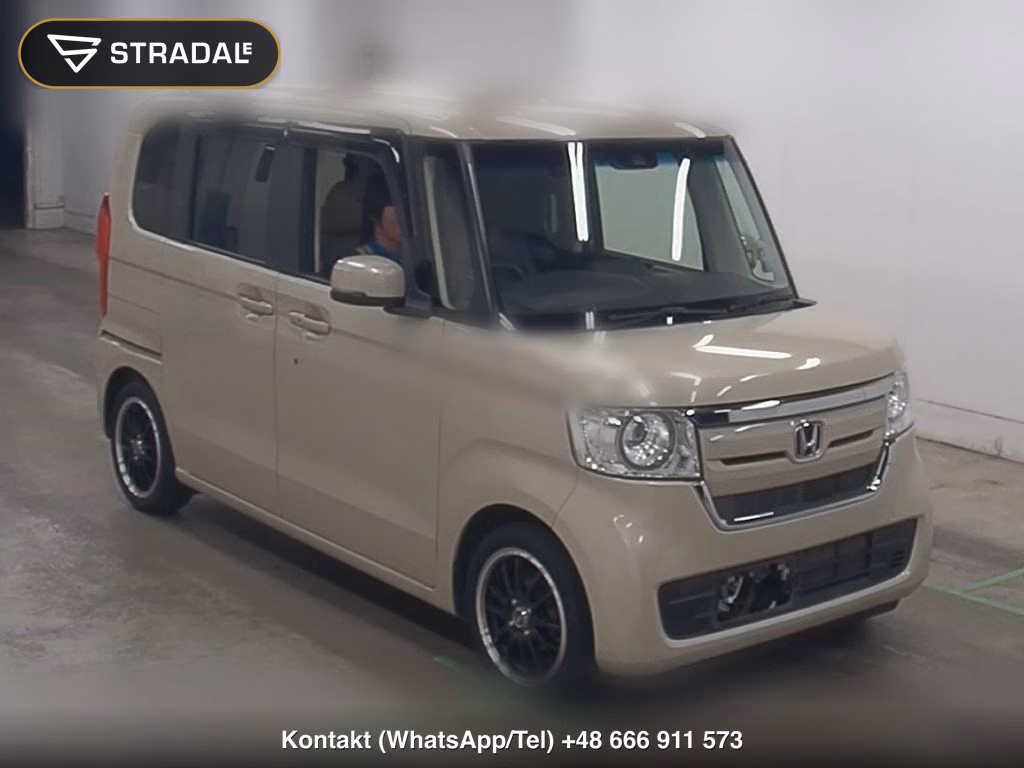 HONDA N-BOX G･EX HONDA SENSING 2018, aukcja z Japonii, zdjęcie 1