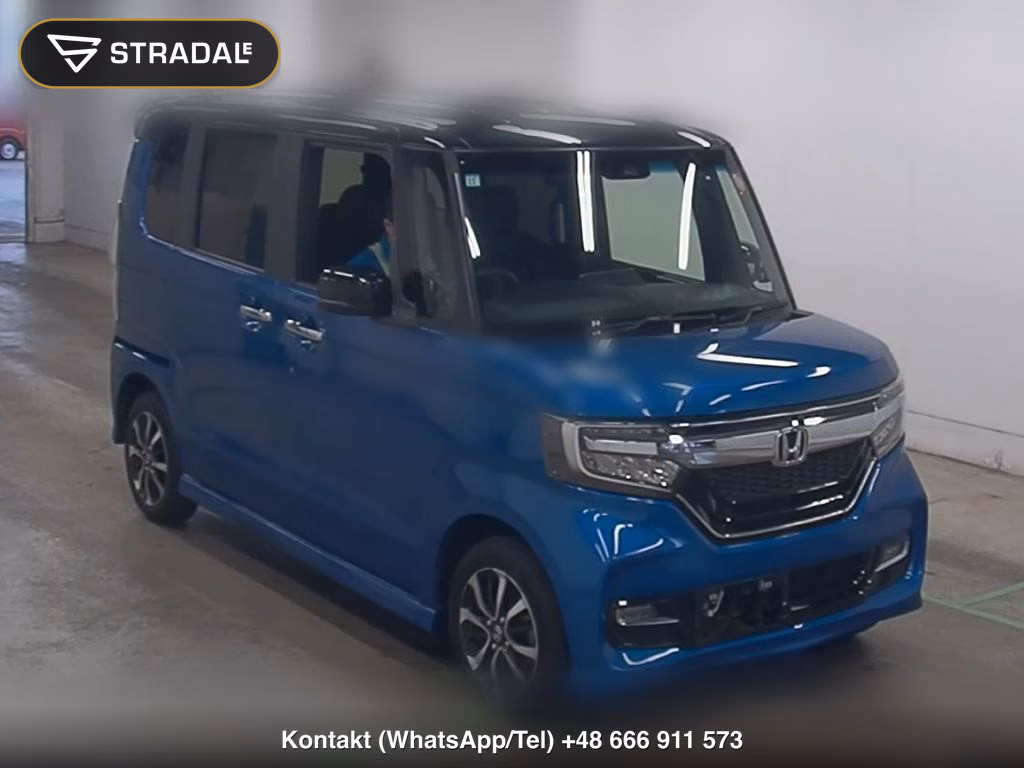 HONDA N-BOX CUSTOM 4WD G・EX HONDA SENSING 2017, aukcja z Japonii, zdjęcie 1