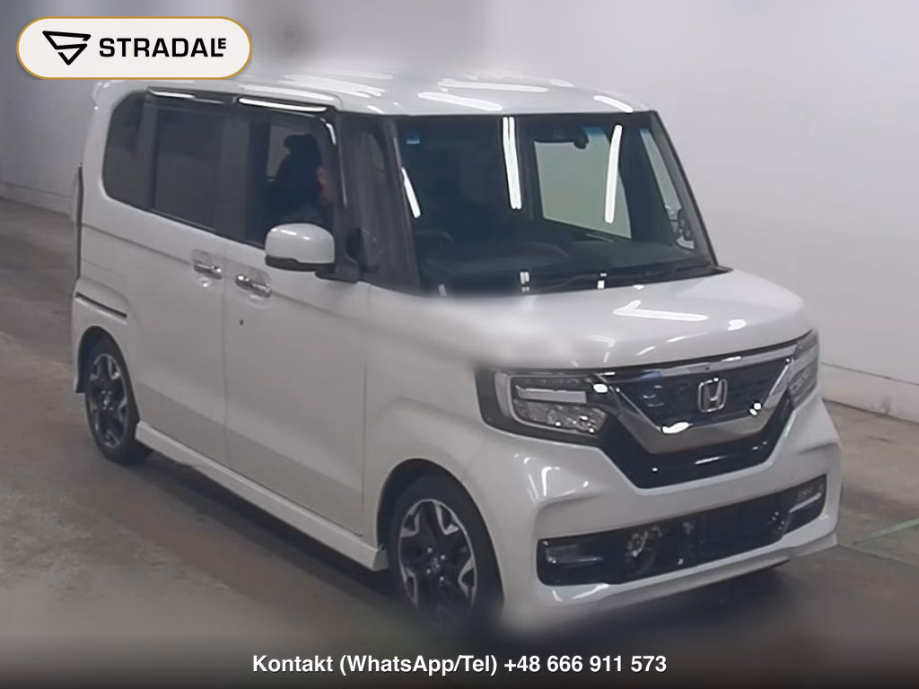 HONDA N-BOX CUSTOM G・L TURBO HONDA SENSING 2020, aukcja z Japonii, zdjęcie 1