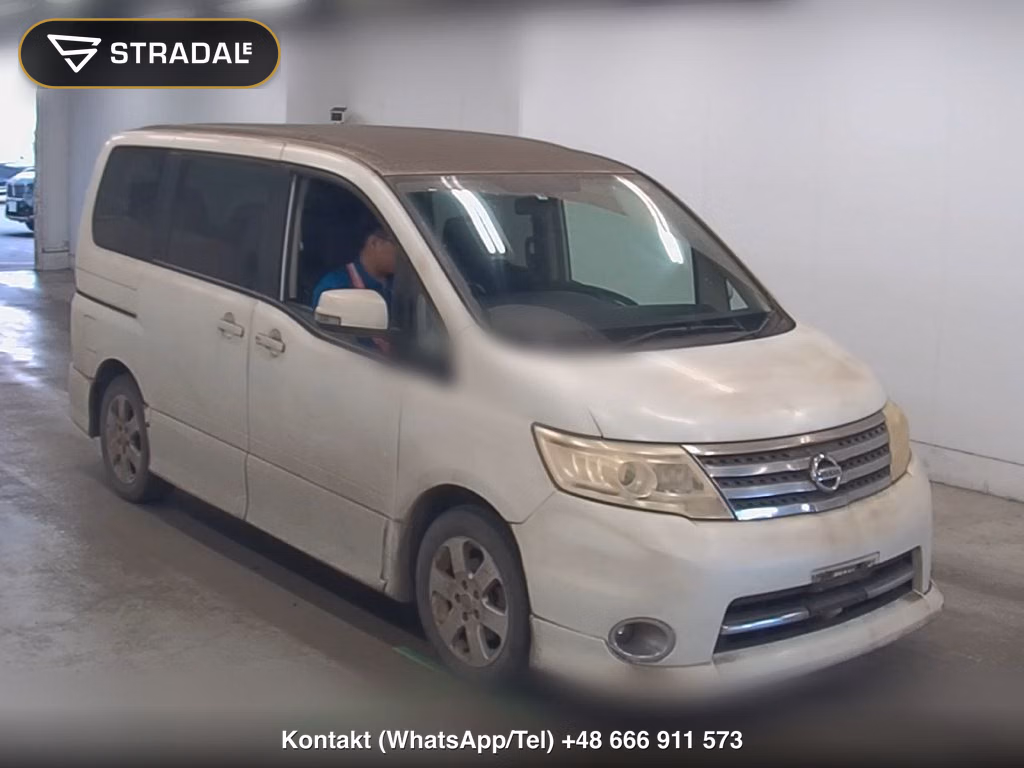 NISSAN SERENA 5D HIGHWAY STAR V AERO SELECTION 2010, aukcja z Japonii, zdjęcie 1