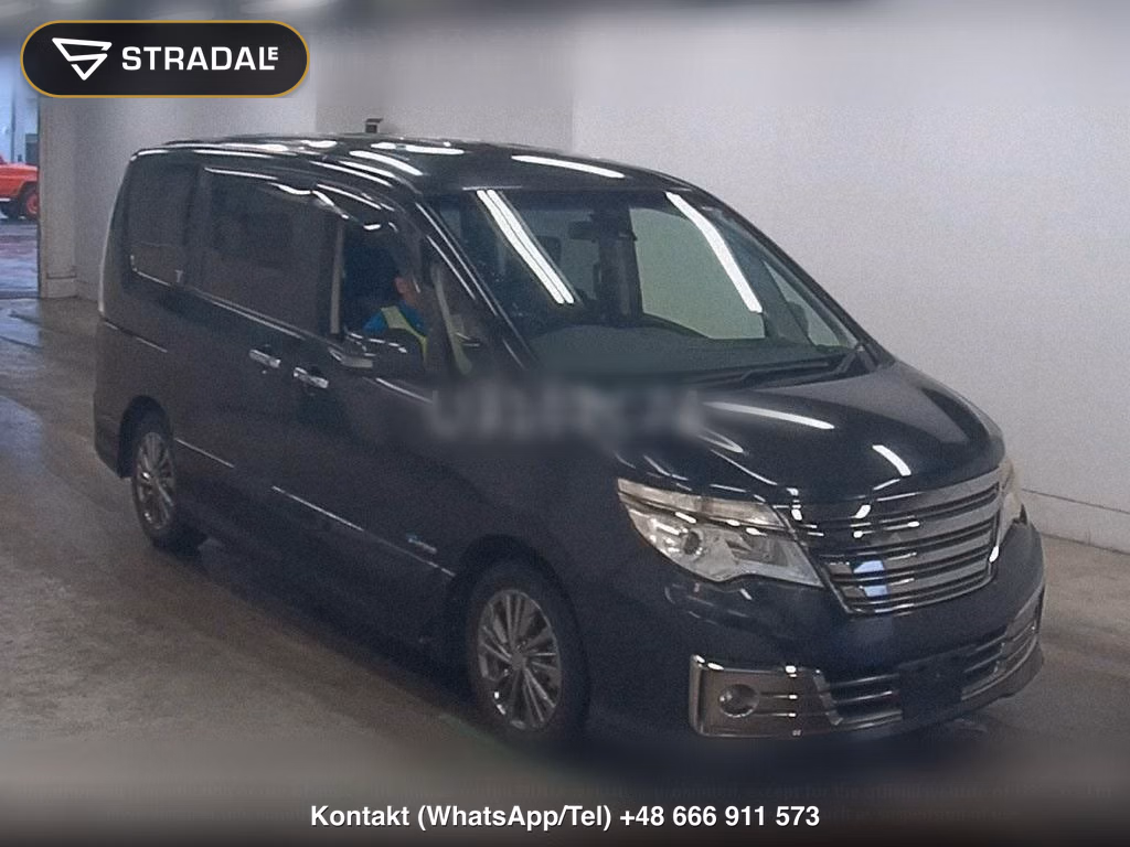 NISSAN SERENA 5D RIDER BLACK LINE S-HYBRID, miniaturka 2