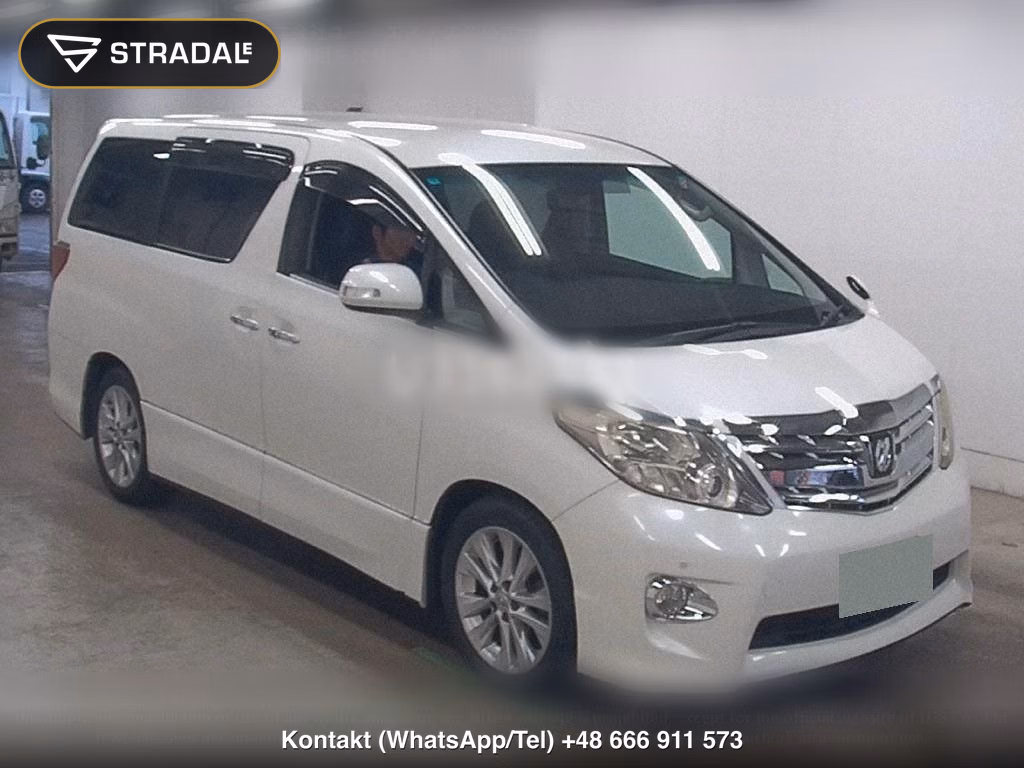 TOYOTA ALPHARD 240S 2008, aukcja z Japonii, zdjęcie 1