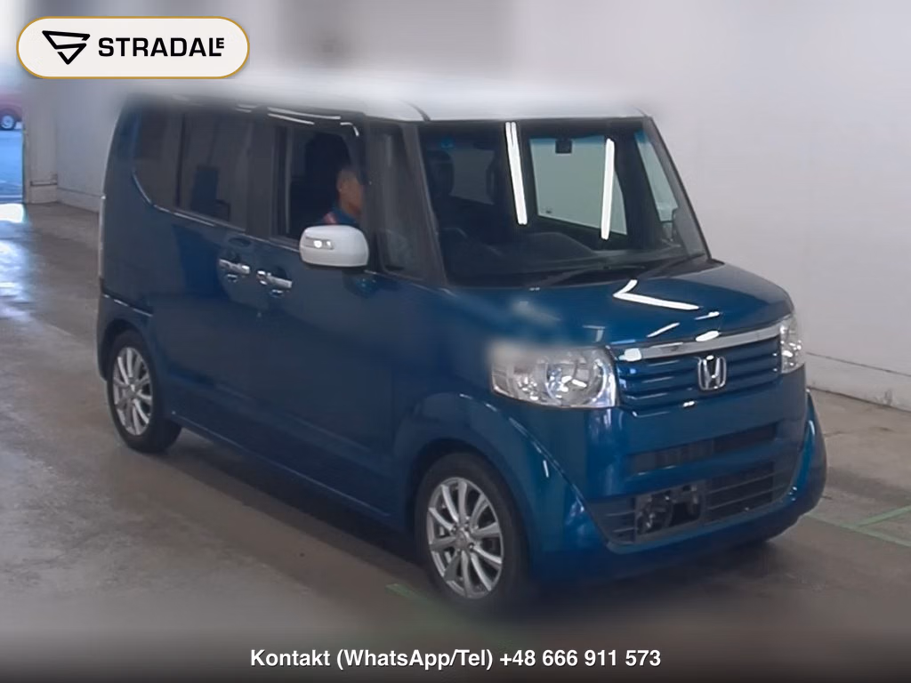 HONDA N-BOX+ 2TONE COLOR STYLE G TURBO SS PACKAGE 2013, aukcja z Japonii, zdjęcie 1