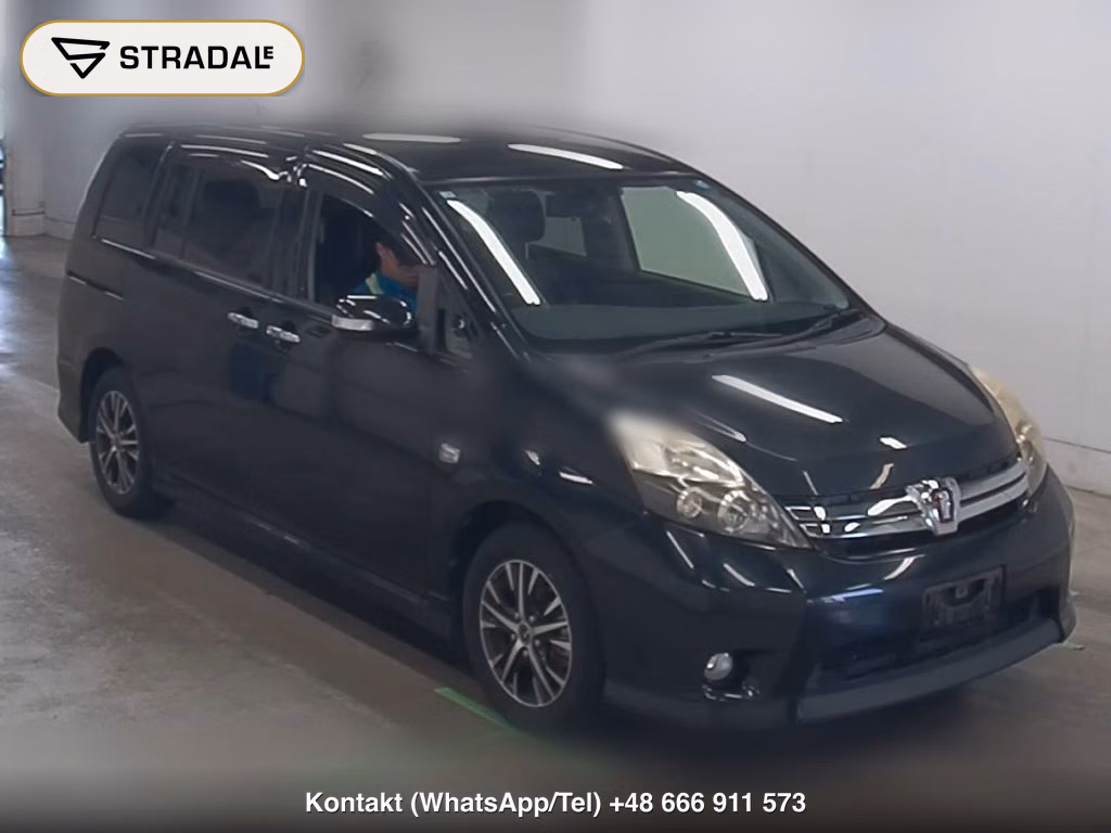 TOYOTA ISIS PLATANA V SELECTION WHITE INTERIOR PACKA 2012, aukcja z Japonii, zdjęcie 1