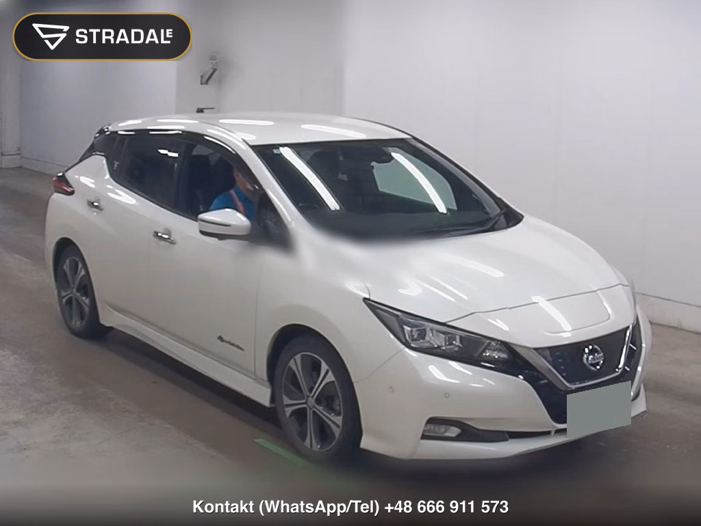 NISSAN LEAF G 2018, aukcja z Japonii, zdjęcie 1