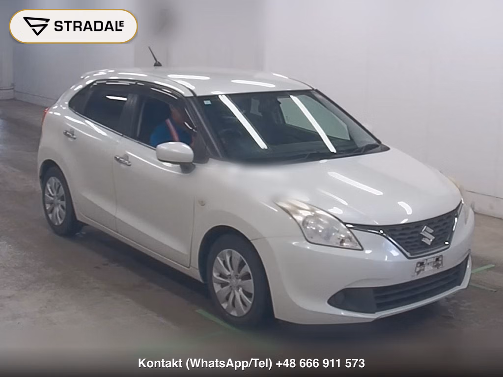 SUZUKI BALENO 2016, aukcja z Japonii, zdjęcie 1