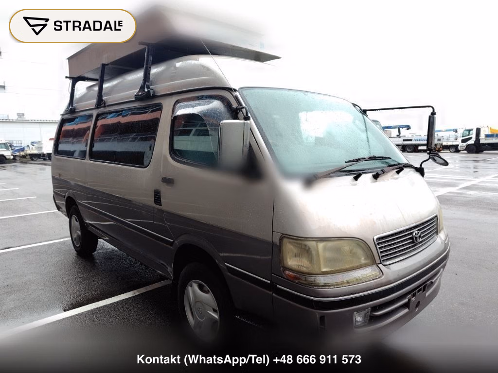 TOYOTA HIACE VAN 4D 4WD CAMPING 1997, aukcja z Japonii, zdjęcie 1