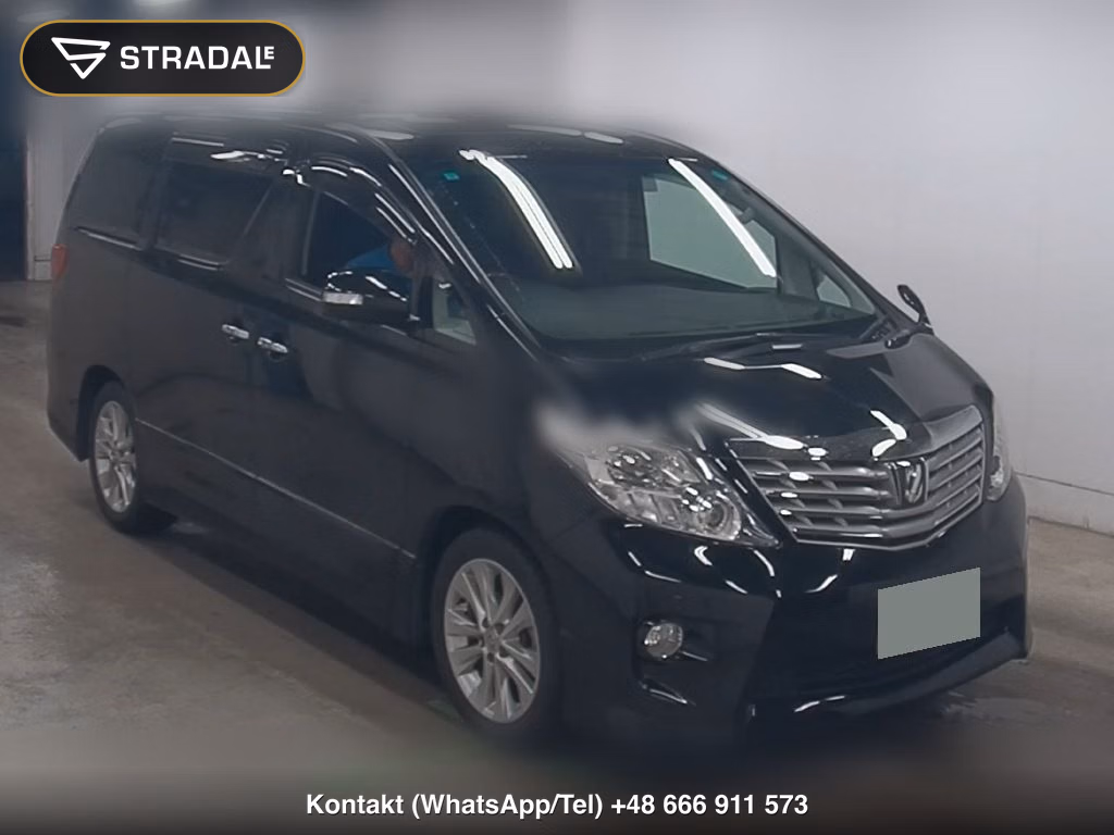 TOYOTA ALPHARD 240S 2009, aukcja z Japonii, zdjęcie 1