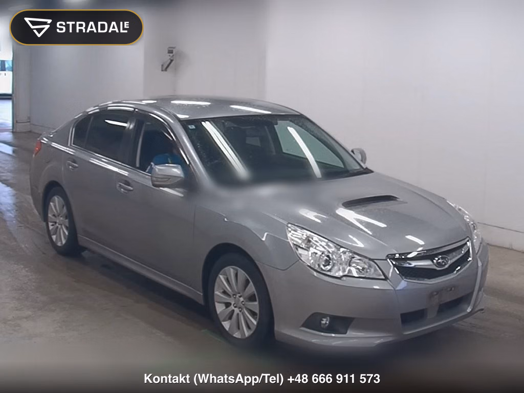 SUBARU LEGACY B4 4D 4WD 2.5GT L PACKAGE 2010, aukcja z Japonii, zdjęcie 1