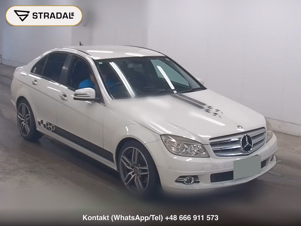 MERCEDES BENZ C-CLASS 4D 2010, aukcja z Japonii, zdjęcie 1