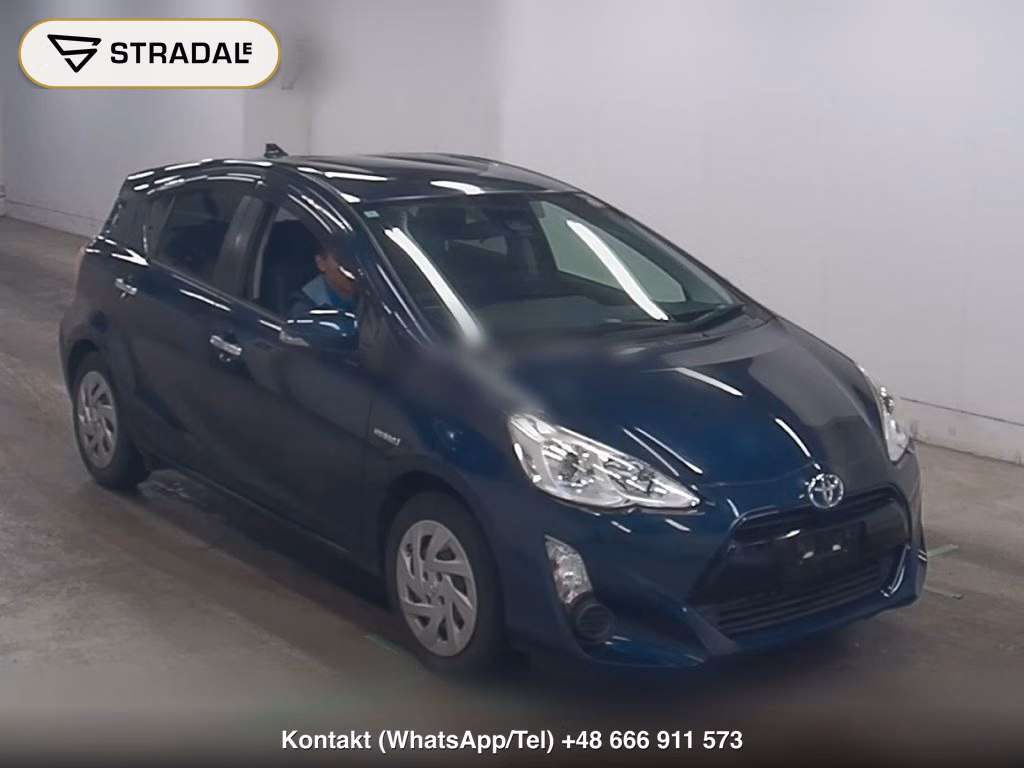 TOYOTA AQUA S STYLE BLACK 2016, aukcja z Japonii, zdjęcie 1