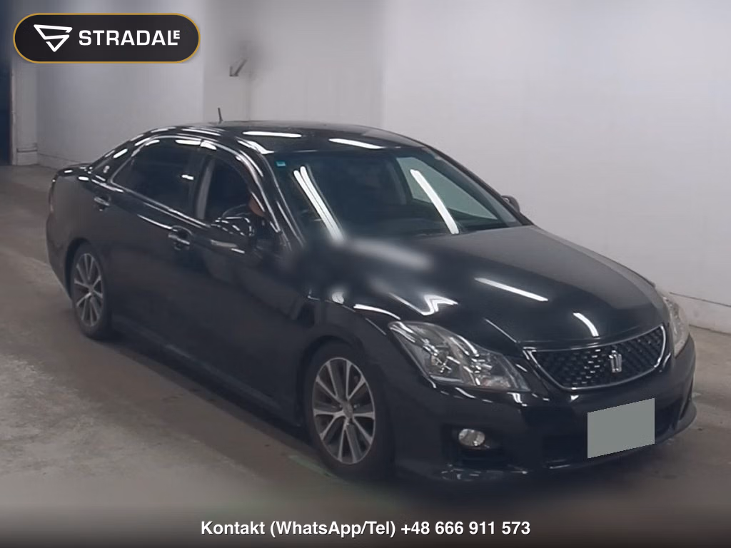 TOYOTA CROWN 4D 2.5 ATHLETE NAVI PACKAGE 2008, aukcja z Japonii, zdjęcie 1