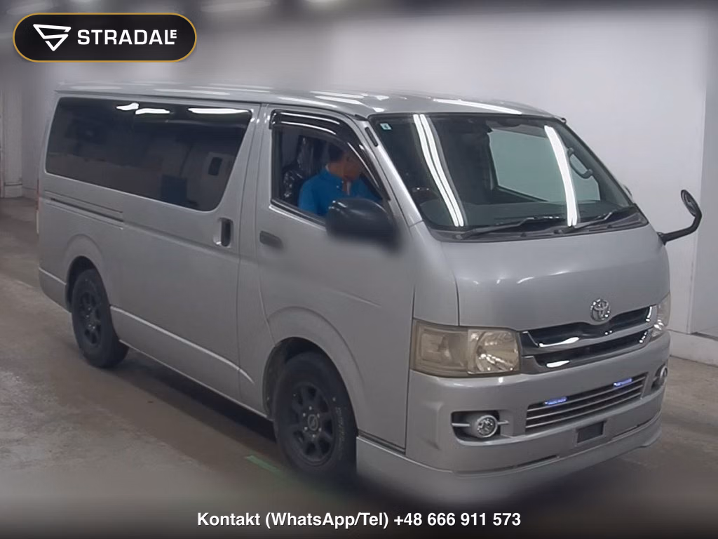 TOYOTA REGIUS ACE VAN 5D DX GL PACKAGE 2008, aukcja z Japonii, zdjęcie 1