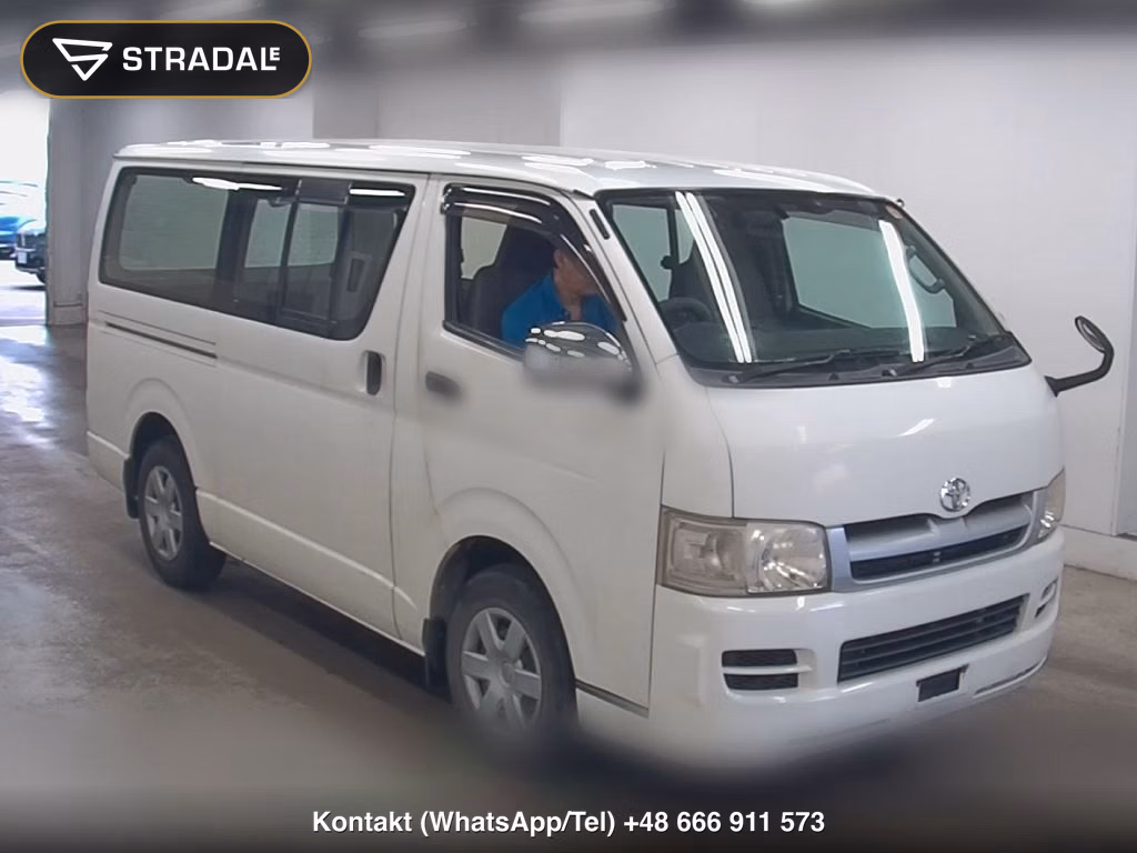 TOYOTA REGIUS ACE VAN 5D DX 2007, aukcja z Japonii, zdjęcie 1