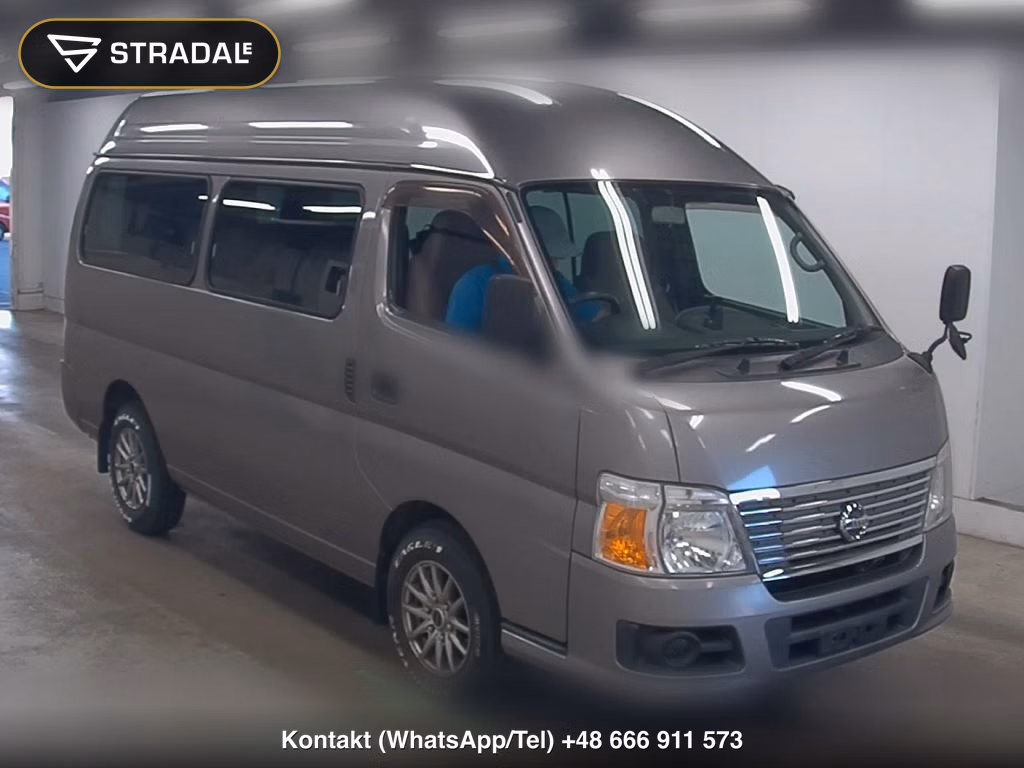 NISSAN CARAVAN BUS 4D SUPER LONG GX 2008, aukcja z Japonii, zdjęcie 1