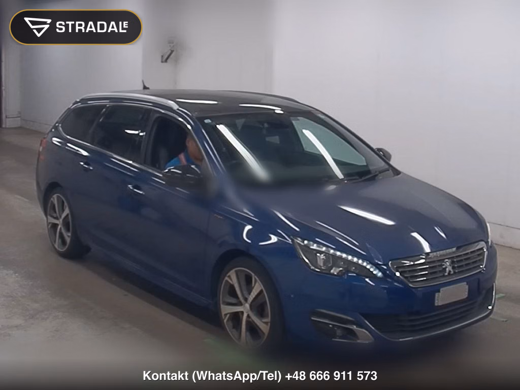 PEUGEOT 308 WG SW GT LINE 2015, aukcja z Japonii, zdjęcie 1