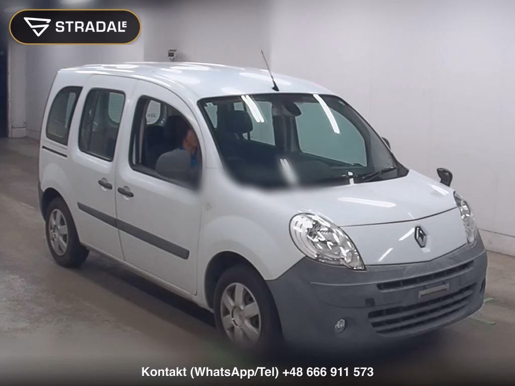 RENAULT KANGOO 1.6 2013, aukcja z Japonii, zdjęcie 1