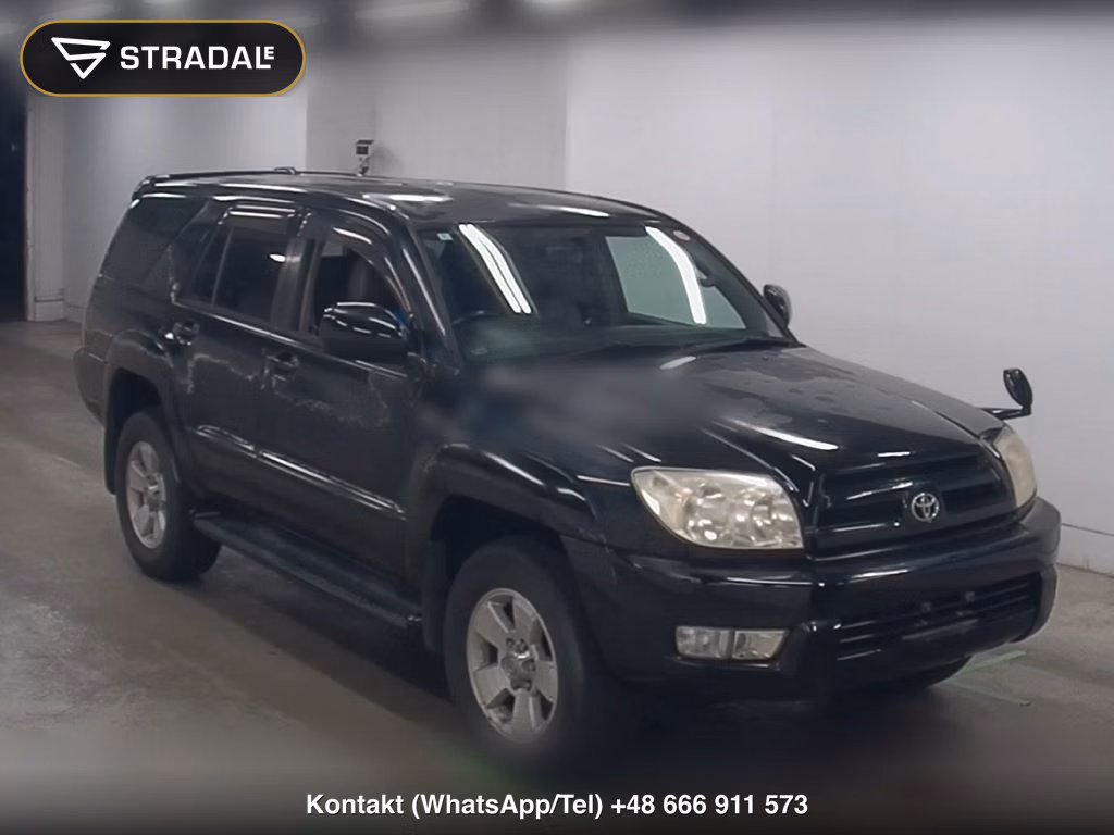 TOYOTA HILUX SURF 5D 4WD SSR-G 2003, aukcja z Japonii, zdjęcie 1