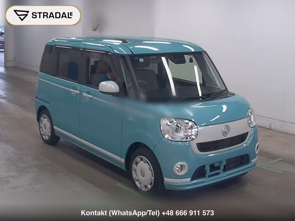 DAIHATSU MOVE CANBUS G WHITE ACCENT LIMITED 2019, aukcja z Japonii, zdjęcie 1