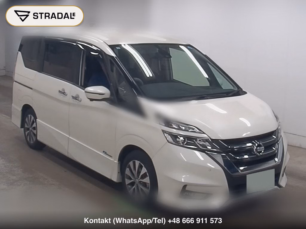 NISSAN SERENA 5D HIGHWAY STAR 2017, aukcja z Japonii, zdjęcie 1