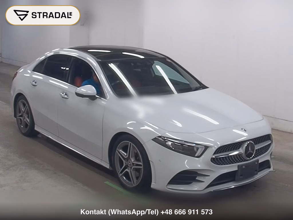 MERCEDES BENZ A-CLASS SEDAN A180 STYLE SEDAN AMG LINE 2019, aukcja z Japonii, zdjęcie 1