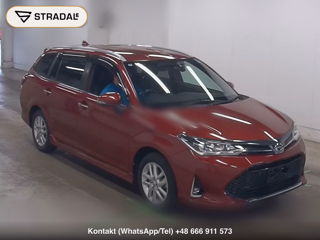 TOYOTA COROLLA FIELDER 4WD 1.5G W×B 2018, aukcja z Japonii, zdjęcie 1