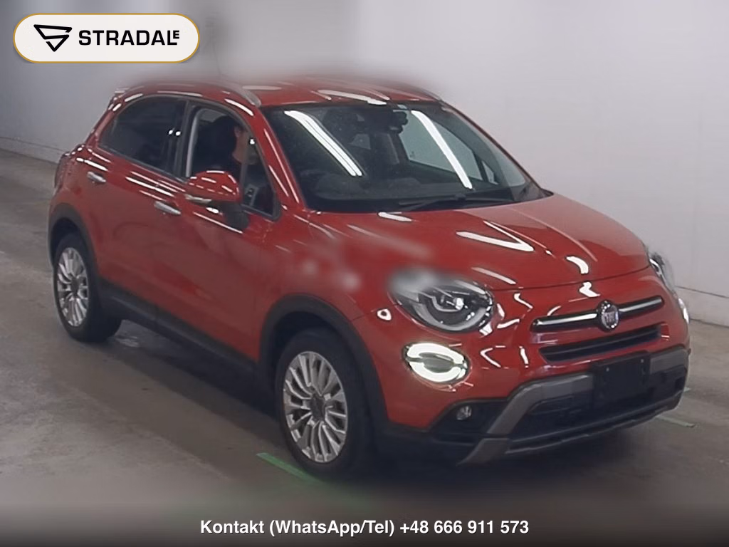 FIAT 500X 5D CROSS 2019, aukcja z Japonii, zdjęcie 1