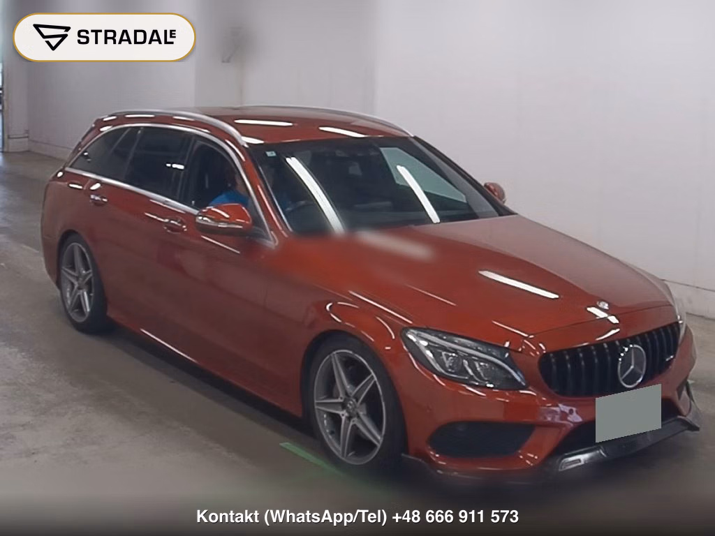 MERCEDES BENZ C-CLASS STATIONWAGON C200 STATIONWAGON SPORTS 2015, aukcja z Japonii, zdjęcie 1