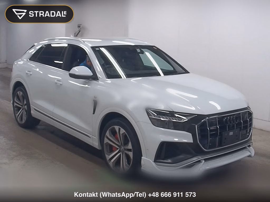 AUDI Q8 4WD 55TFSI QUATTRO DEBUT PACKAGE S LINE 2019, aukcja z Japonii, zdjęcie 1