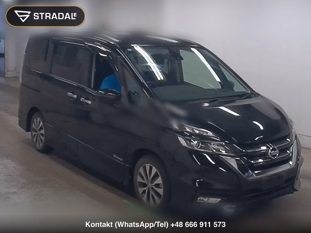 NISSAN SERENA 5D HIGHWAY STAR V SELECTION 2017, aukcja z Japonii, zdjęcie 1