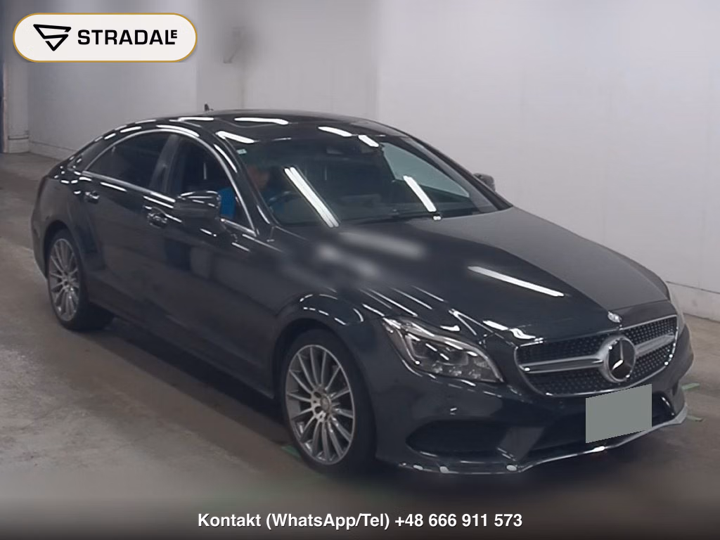 MERCEDES BENZ CLS-CLASS CLS220 BLUETEC AMG LINE 2015, aukcja z Japonii, zdjęcie 1