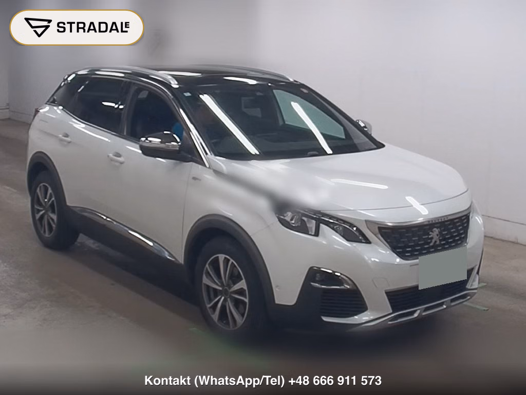 PEUGEOT 3008 GT BLUE HDI 2018, aukcja z Japonii, zdjęcie 1
